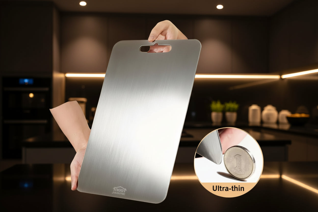 3PCS Stainless Steel Cutting Board Set