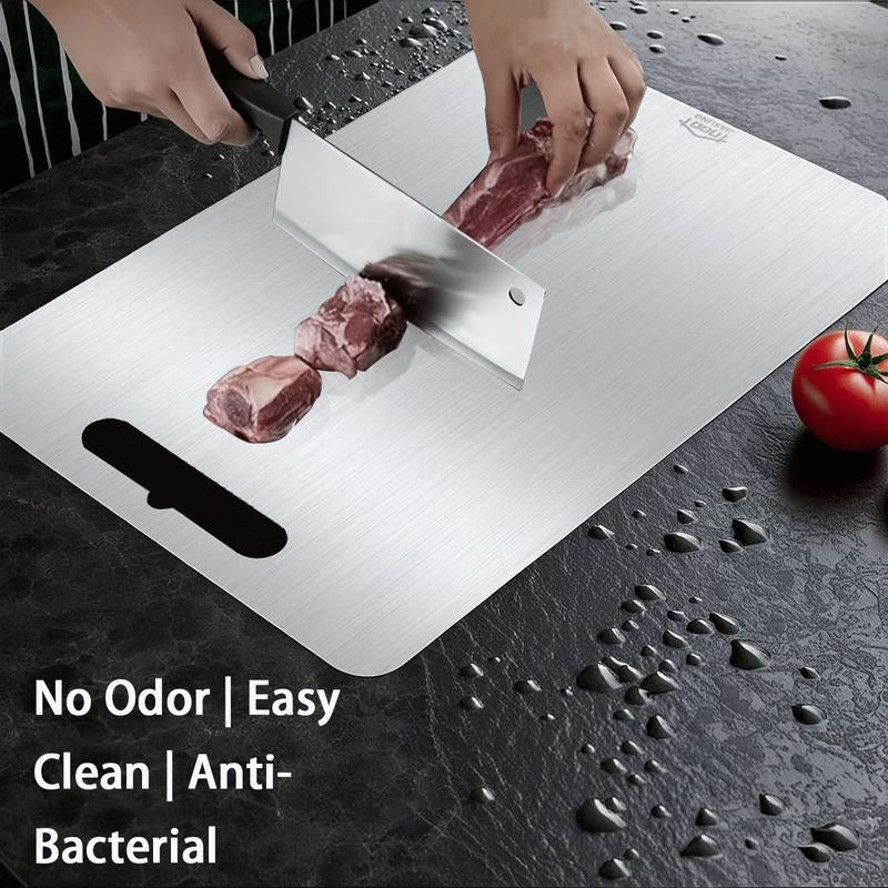 3PCS Stainless Steel Cutting Board Set